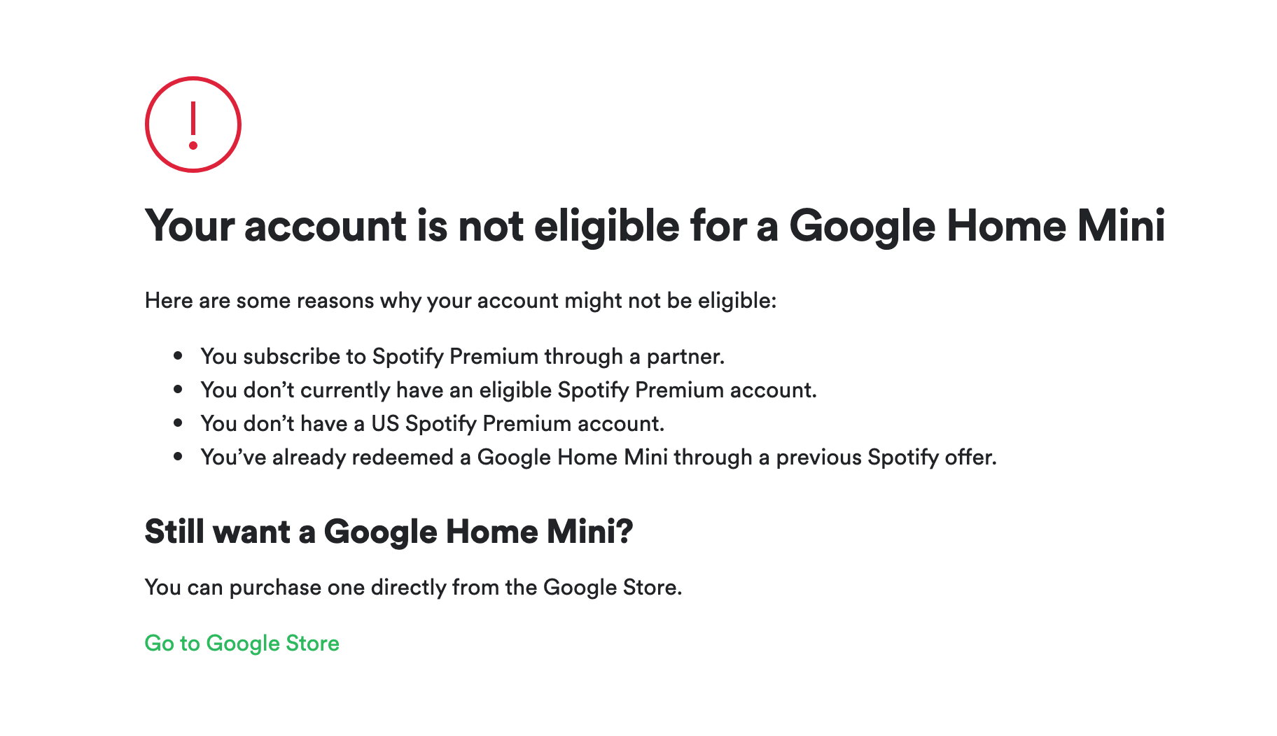 Spotify premium free google home uk